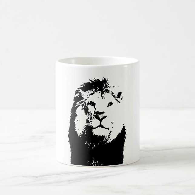 Lion Coffee Mug (Center)