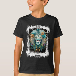Lion Colourful Lions From Africa Day Of The T-Shirt