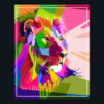 Lion Colourful Prismatic Pop Art Design-62501 Photo Print<br><div class="desc">Lion Colourful Prismatic Pop Art Design-62501</div>