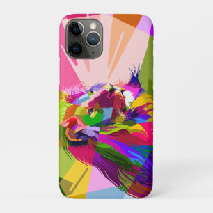 Lion Colourful Prismatic Pop Art Design Case-Mate iPhone Case