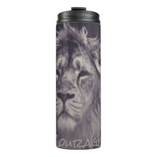 Lion Courage King of the Jungle Thermal Tumbler