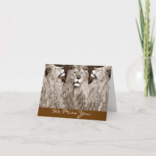 Lion,Courage,Power&Strength_ Card
