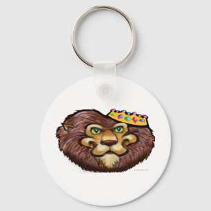 Lion Crown Key Ring