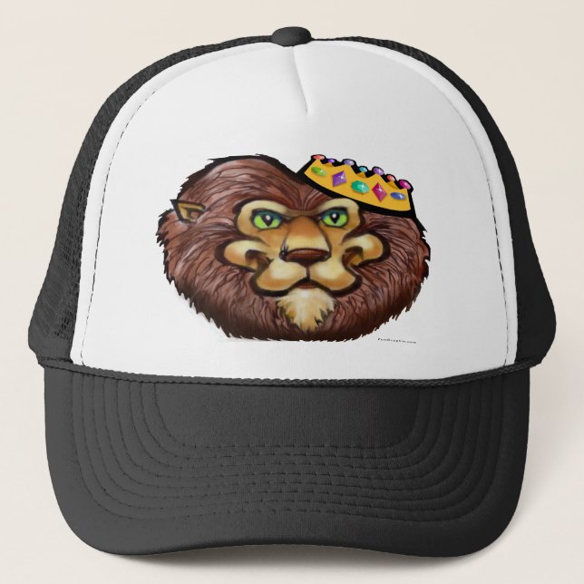 Lion Crown Trucker Hat (Front)