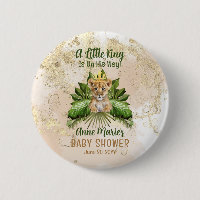 Lion Cub A Little King Is On His Way Baby Shower