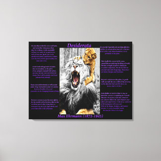 Lion Cub Canvas Print