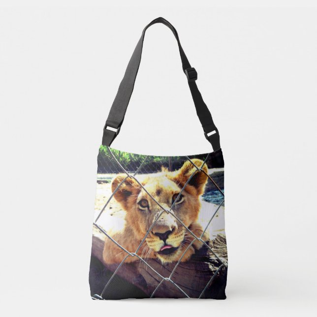 Lion Cub Crossbody Bag (Front)