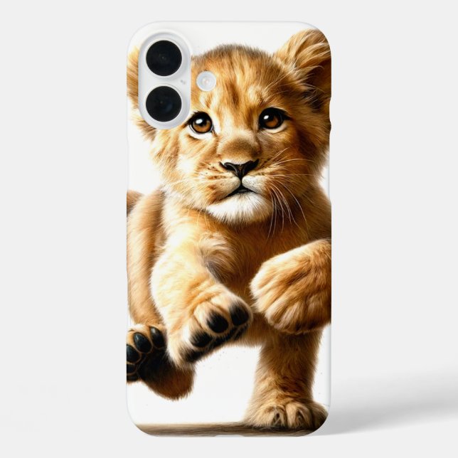 Lion Cub Phone Case (Back)