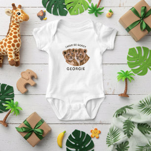 Lion Cub Twins Name Safari So Goody Baby Bodysuit