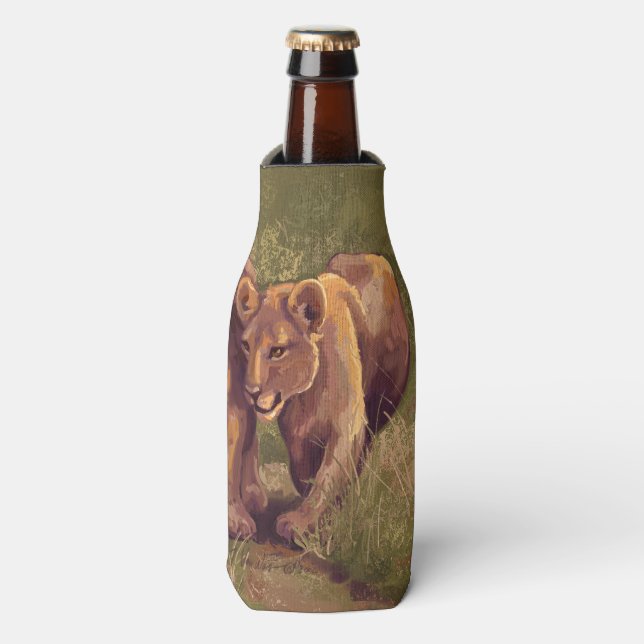 Lion Cubs Bottle Cooler (Bottle Front)