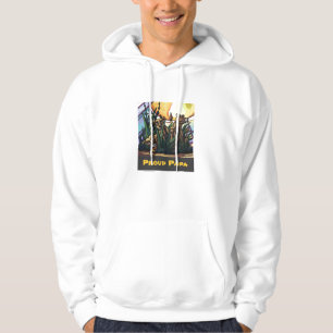 Lion Cubs, Proud Papa Men's Hood Sweatshirt