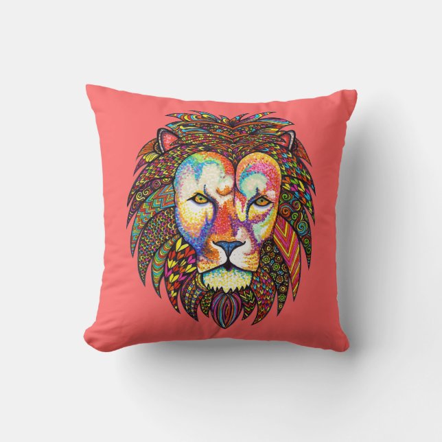 Lion Cushion (Front)