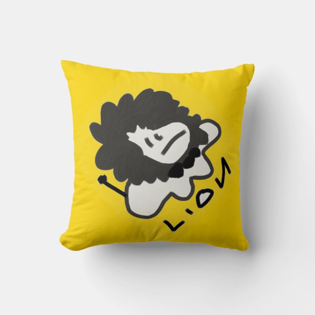 Lion Cushion (Front)