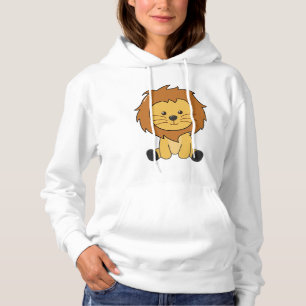 Lion Cute Animals For Kids Lion King Hoodie