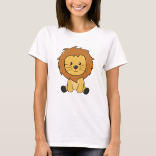 Lion Cute Animals For Kids Lion King T-Shirt