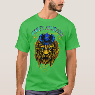Lion Cyberpunk Dystopian Futuristic Postmodern Sci T-Shirt