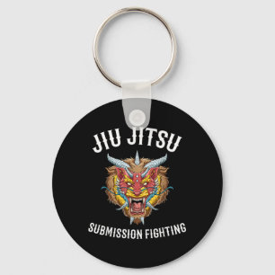 Lion Demon - Brazilian Jiu Jitsu and Grappling Key Ring