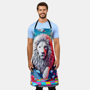 Lion Design Apron