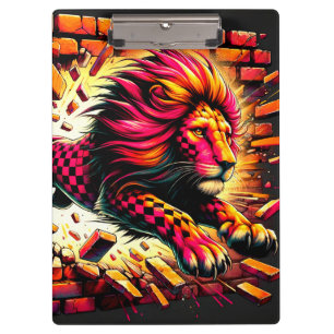 Lion Design Clipboard
