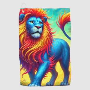 Lion Design Golf Towel