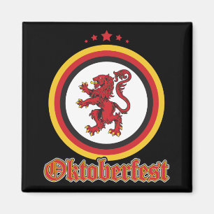 Lion-Design-Oktoberfest Magnet