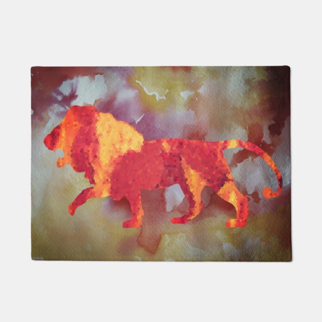 Lion Doormat (Front)