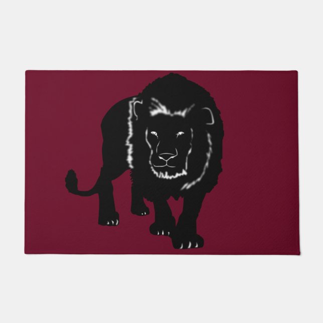 Lion Doormat Choose Color (Front)
