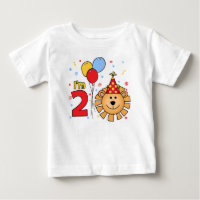 Lion Face 2nd Birthday