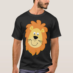 Lion Face Animal Lover T-Shirt