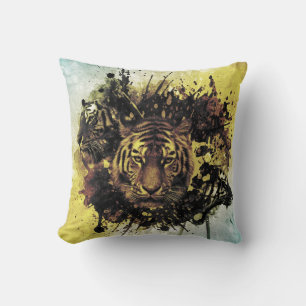 lion face cushion