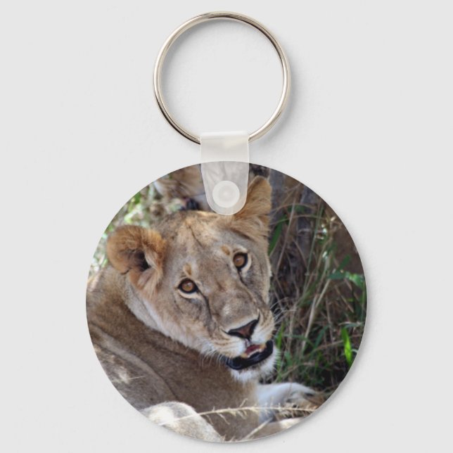 lion face key ring (Front)