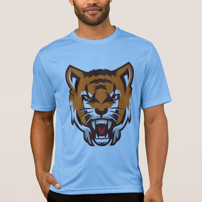 Lion face majictic face tshirt (Front)