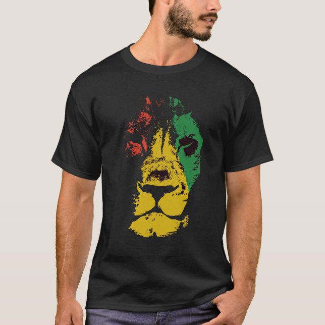 Lion Face T-Shirt (Front)