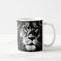 Lion Face The King Animals Template Pop Art