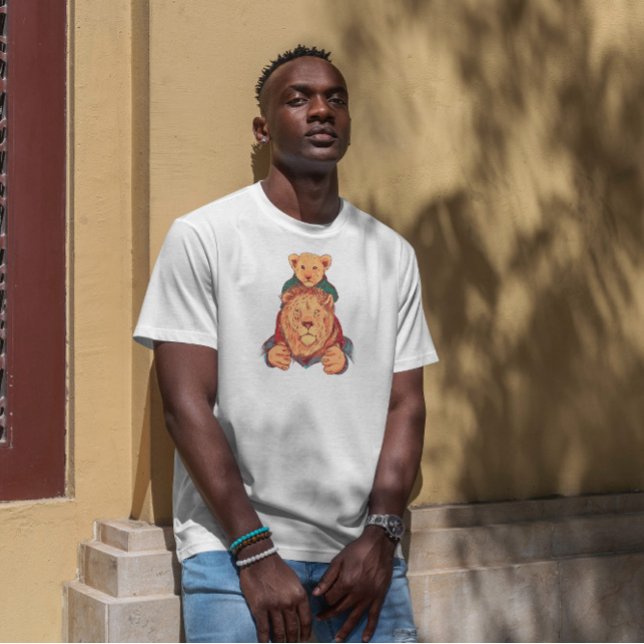 Lion Father And Son  T-Shirt (Creator Uploaded)