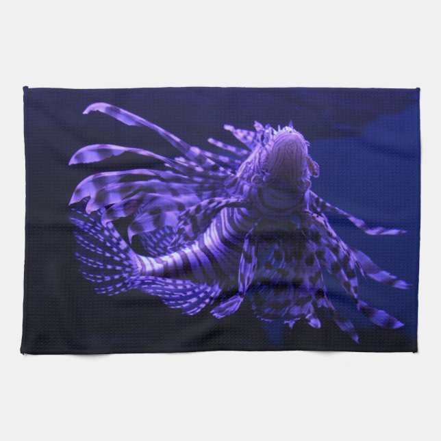 Lion Fish Kitchen Towels (Horizontal)