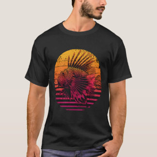 Lion Fish Lover Animal Marine Biology Sea Ocean Li T-Shirt