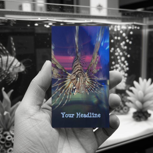 Lion Fish no2 Business Card (Creator Uploaded)