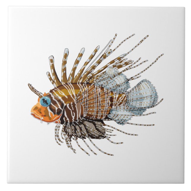 Lion fish tile (Front)