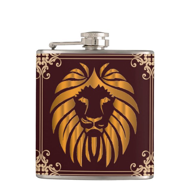 Lion Flask (Front)