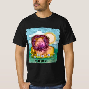 Lion Flowers T-Shirt