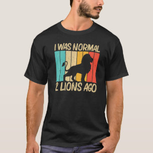 Lion For Men Women Lion Jungle Safari Animal 1 T-Shirt