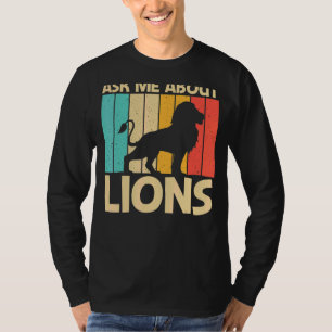 Lion For Men Women Lion Jungle Safari Animal T-Shirt