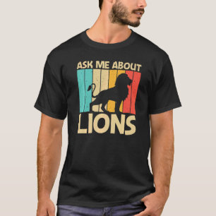 Lion For Men Women Lion Jungle Safari Animal T-Shirt