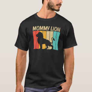 Lion For Women Girls Lion Jungle Safari Animal T-Shirt