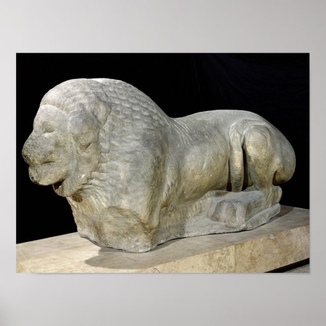 Lion from Miletus Poster (Front)