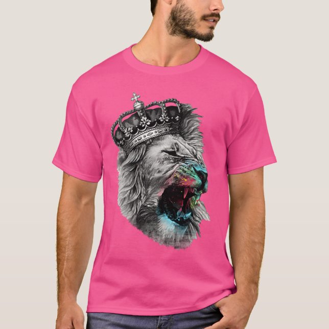 lion funny T-Shirt (Front)