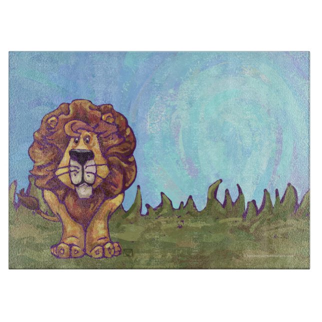 Lion Gifts & Accessories Cutting Board (Front)