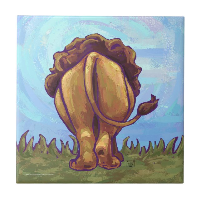 Lion Gifts & Accessories Tile (Front)