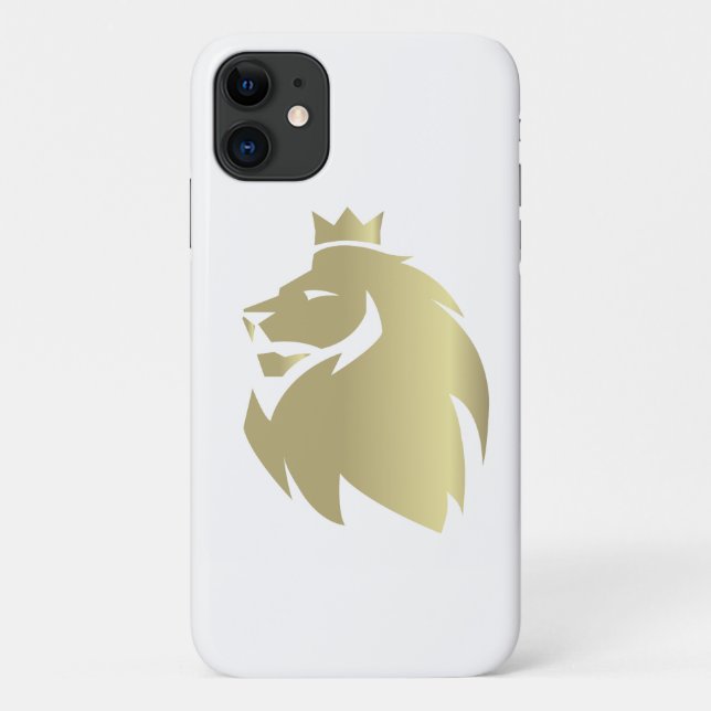 Lion Gold Case-Mate iPhone Case (Back)
